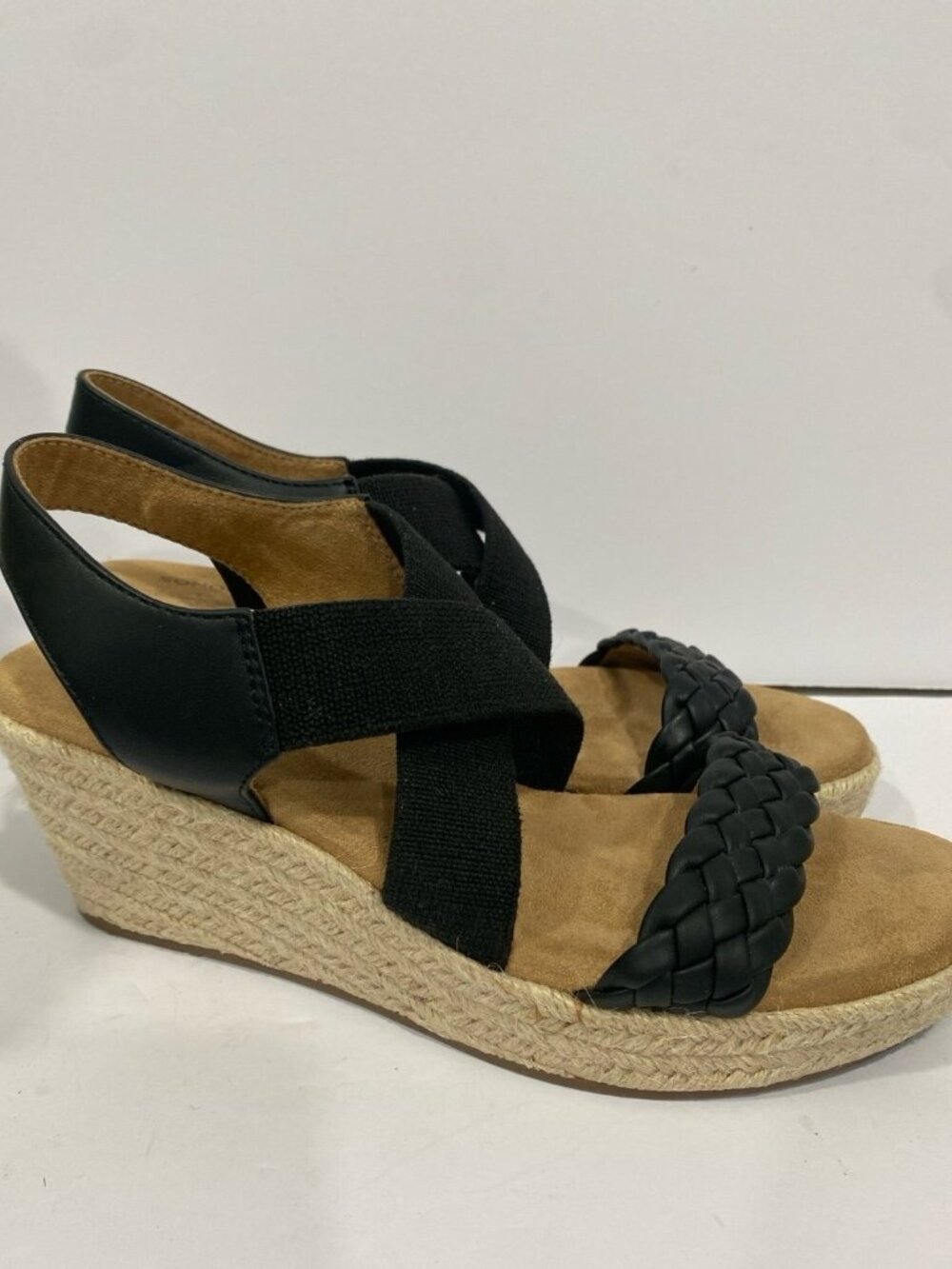 Sonoma Goods For Life Espadrille Wedge Sandals 8.5 M